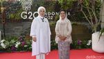 Iriana Berfoto dengan Ibu Negara Para Pemimpin Dunia