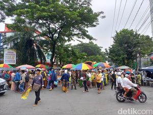 Ada Haul Habib Ali, Jalan di Pasar Kliwon Solo Macet Pagi Ini