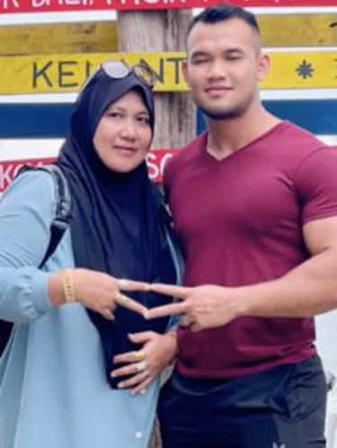 Kisah pasangan beda usia viral di media sosial.