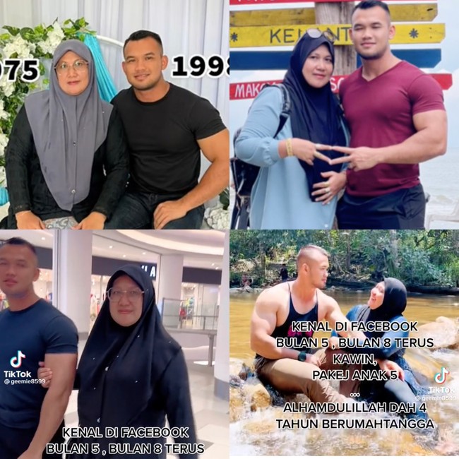 Unggahan pasangan yang berasal dari Malaysia ini sudah ditonton lebih dari 81,5 ribu Views. Warganet langsung membanjiri kolom komentar. Ada yang mendoakan Geemie dan istri langgeng, hingga menyebut jika sudah jodoh tak akan ke mana. Foto: Dok. TikTok @geemie8599.