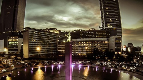 Potret mall terbesar di Indonesia.