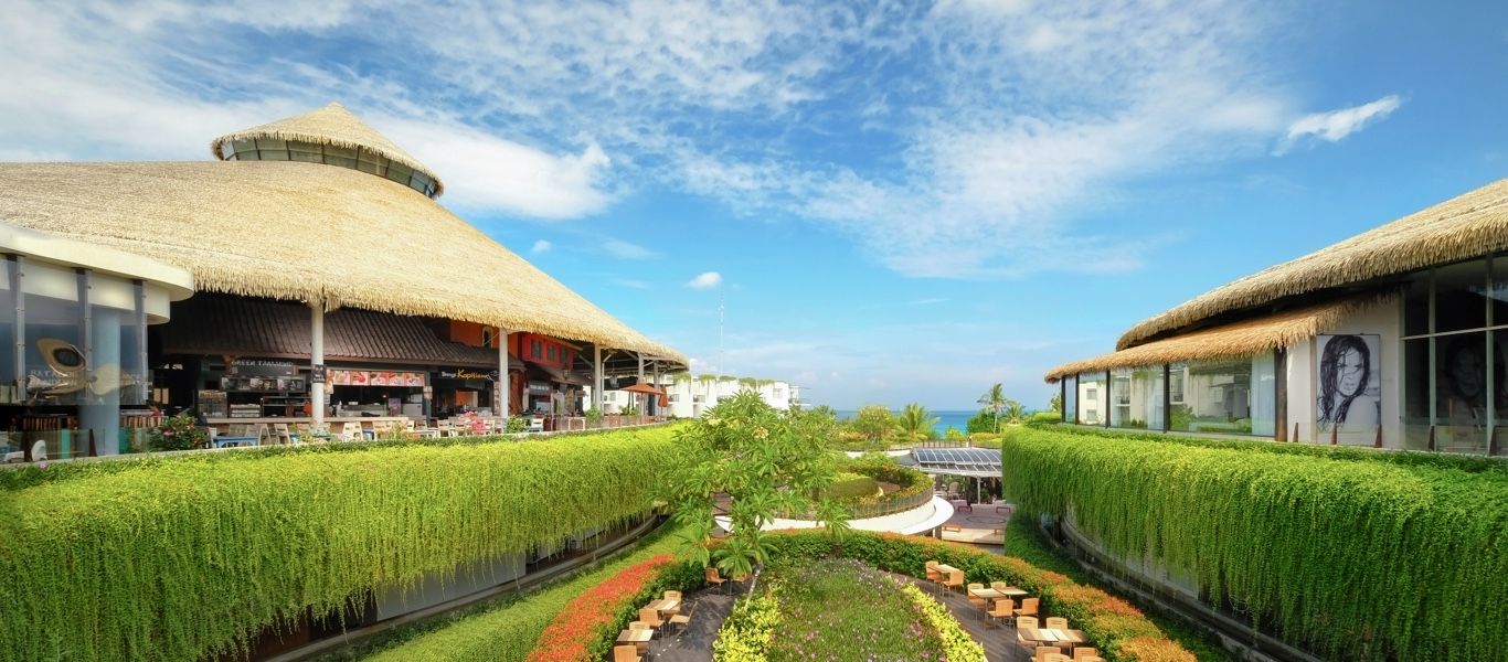 Potret mall terbesar di Indonesia.