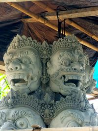 Menilik Proses Pembuatan Patung Wisnu Murti Karya Seniman Nyoman ...