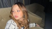 Michelle Ashley sempat selfie saat mau syuting FYP Trans 7. (Foto: dok Instagram)