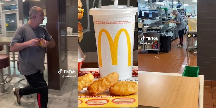 Tak Sabar Menunggu Pesanan, Pria Ini Nekat Masuk Dapur McDonalds