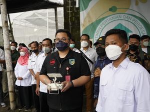 Pemkab Kediri Fasilitasi Kepemilikan Drone bagi Petani Milenial