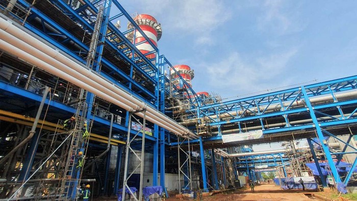 Penampakan Terkini PLTGU Muara Tawar Rp 2,1 T yang Nyaris Rampung Pembangkit Listrik Tenaga Gas dan Uap (PLTGU) Muara Tawar atau dikenal dengan nama Muara Tawar Combined Cycle Power Plant Block 2,3 & 4 Add-on Project milik PT Pembangkitan Jawa Bali (PJB) segera rampung. PLTGU senilai Rp 2,1 triliun itu ditargetkan beroperasi di akhir 2022 nanti.