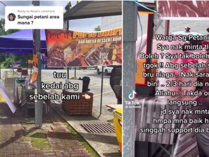 Penjual Pisang Ini Bantu Promosikan Warung Sebelahnya yang Sepi