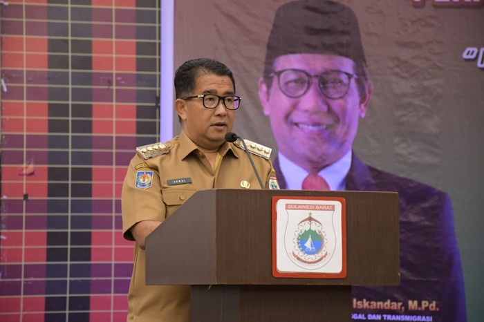 Pj Gubernur Sulawesi Barat Akmal Malik membahas transmigrasi di Sulbar dalam Rapat Koordinasi Teknis (Rakortek) Pusat dan Daerah Tahun 2022.