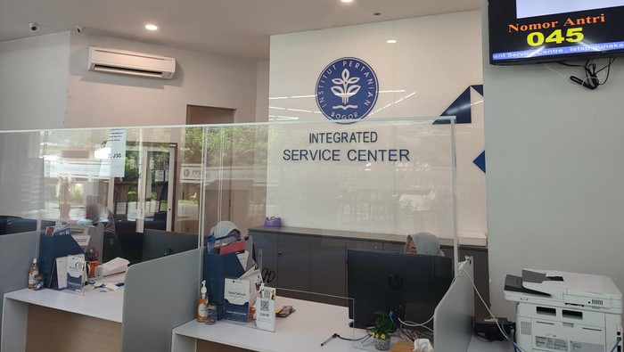 Posko pengaduan untuk mahasiswa IPB (Rizky-detikcom)