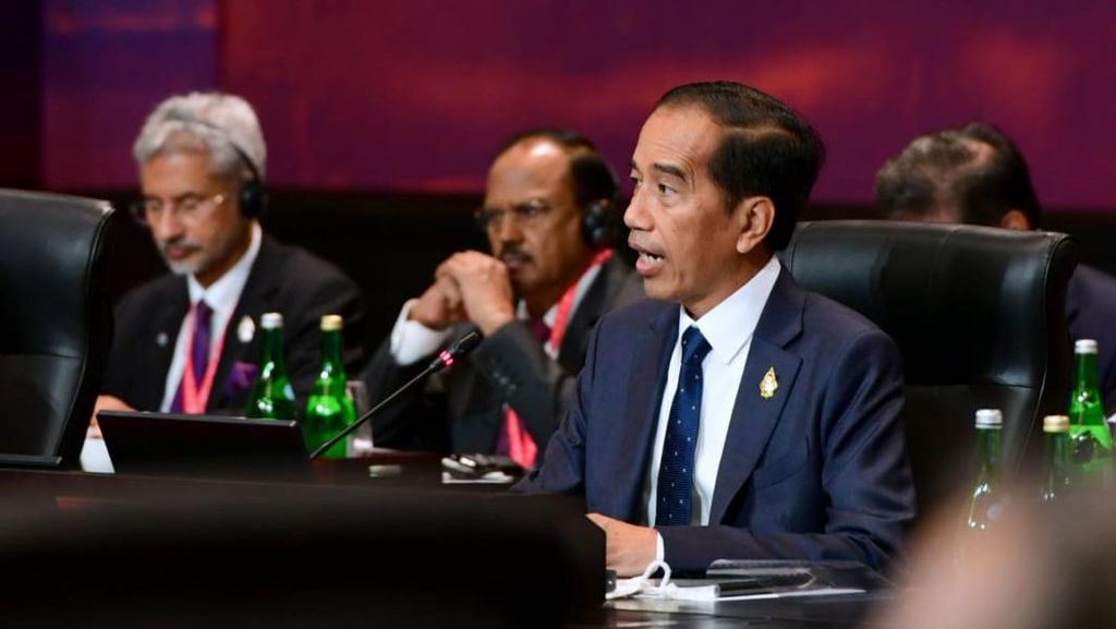 Seruan Hentikan Perang Presiden Jokowi di KTT G20 Bali