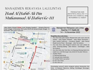 5 Lokasi Parkir Haul Habib Ali di Solo