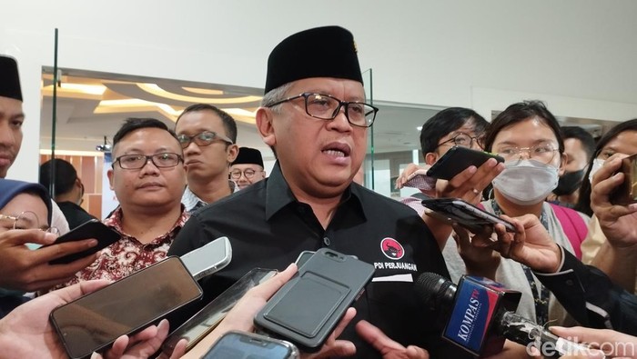 Sekjen PDIP Hasto Kristyanto (Brigitta Belia/detikcom)