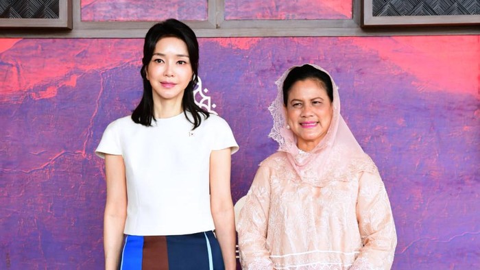 Sosok Kim Keon Hee, Ibu Negara Korea Selatan yang Akrab Bareng Iriana