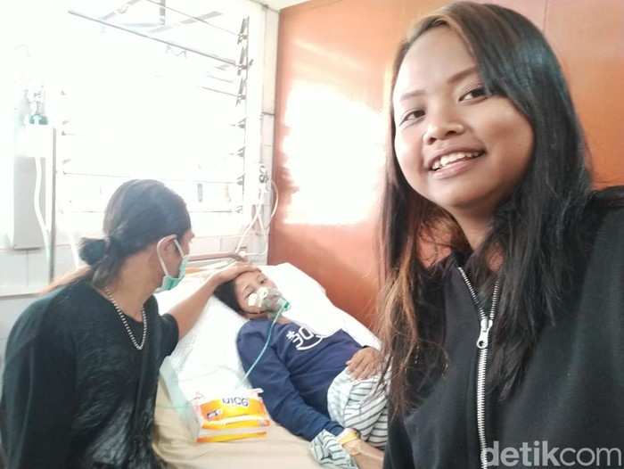 Sugiati, Kondisi korban tertabrak KA Gajayana