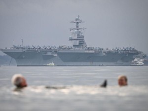 Ini Niat Asli Kapal Induk Tercanggih AS Bantu Israel