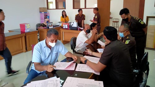 Tersangka korupsi kredit fiktif BPD Bali Cabang Badung