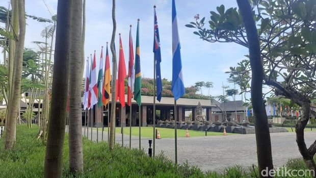 Lokasi KTT G20 di The Apurva Kempinski, Nusa Dua, Bali