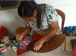 KTT G20 Jadi Angin Segar bagi Perajin Kipas di Bali
