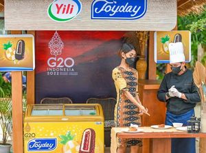 Produsen Es Krim Ini Kembali Sajikan Produk Lokal di Sherpa G20 Bali