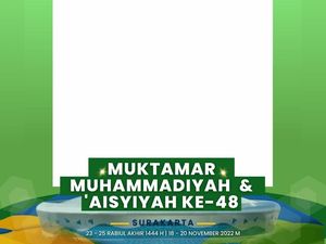 48 Twibbon Muktamar Muhammadiyah 2022 dan Cara Pakainya