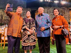 Keakraban Puan dan AHY Usai Foto Megawati-SBY Semeja di GWK Bali