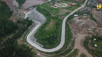 Pembangunan Bendungan Tamblang di Kabupaten Buleleng, Provinsi Bali telah memasuki tahap akhir dengan progres fisik hingga 6 November 2022 mencapai 89,1% atau lebih cepat dari rencana sebesar 88%. Foto: Dok. Kementerian PUPR