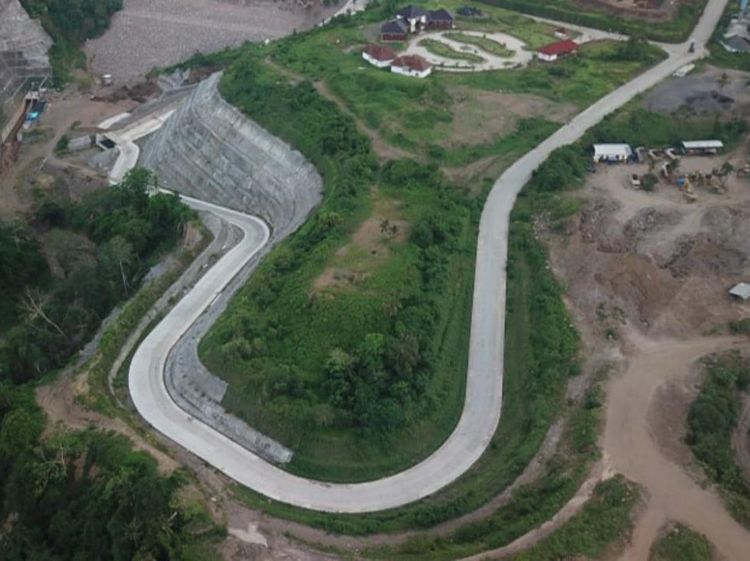 Bendungan Pengendali Banjir di Bali Utara Nyaris Rampung