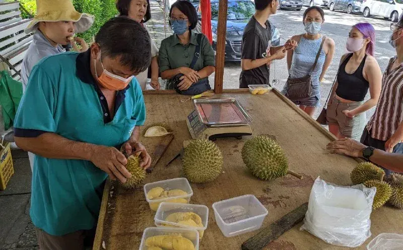 Durian Thailand tanpa aroma