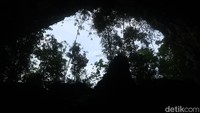 Dahulu Gua Braholo tertutup rerimbunan pohon sehingga tidak terlihat dari jalan. Hal itu membuat gua tersebut menjadi rumah bagi burung-burung, seperti elang hingga jalak. Tapi sekarang tinggal kelelawar dan burung hantu saja, ujar juru Pelihara Gua Braholo, Marsono (44), Rabu (16/11/2022). Foto: Pradito Rida Pertana/detikJateng