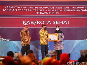 HKN 2022 Jatim, 102 Penghargaan Diserahkan ke Nakes dan Pemkab/Pemkot