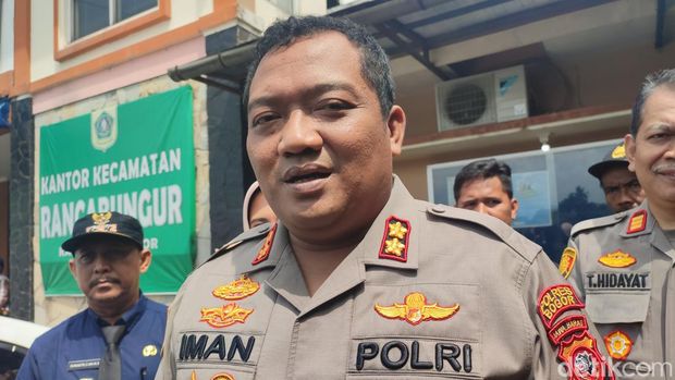 Kapolres Bogor AKBP Iman Imanuddin (Rizky AM/detikcom)