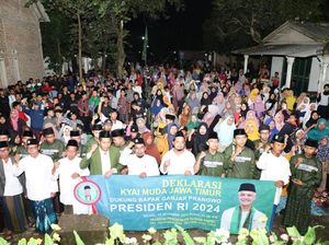 Kiai Muda Nganjuk Doa Bersama Dukung Ganjar Nyapres 2024