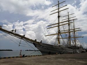 Megahnya KRI Bima Suci yang Jadi Primadona di G20 Bali