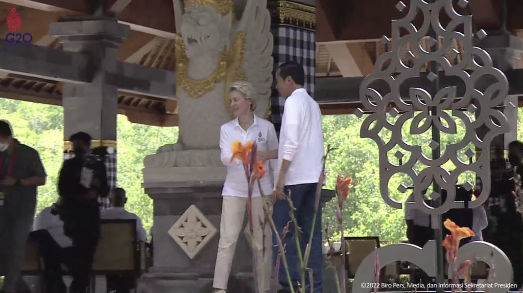 Kunjungan Pemimpin G20 ke Taman Hutan Raya, Bali, 16 November 2022