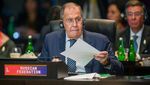 Kursi Kosong Menlu Rusia Sergei Lavrov