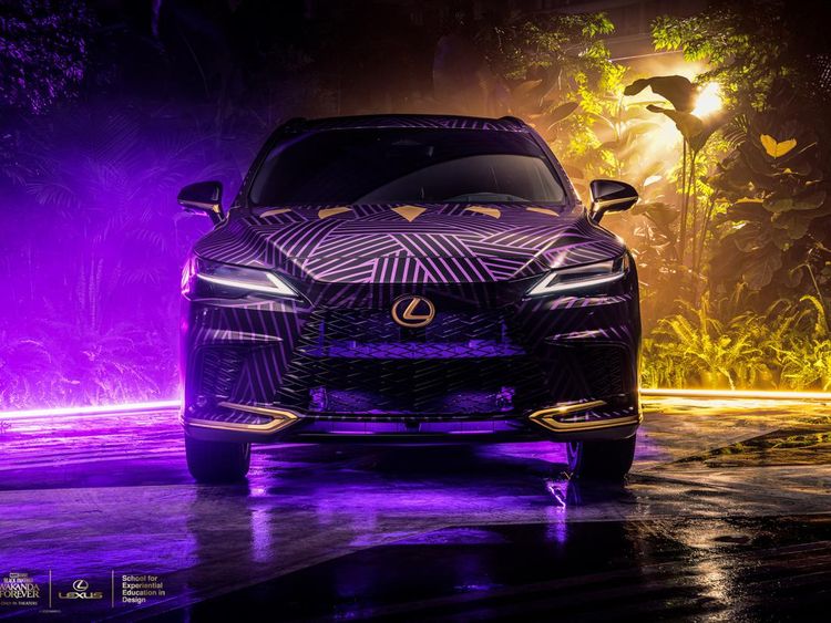 Ini Potret Mobil Lexus Edisi Wakanda Forever