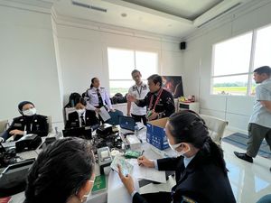 Mengintip Pemeriksaan Keimigrasian G20 di Ruang VVIP Bandara Ngurah Rai
