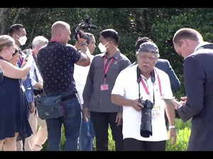 Menteri PUPR Jadi Fotografer Dadakan di KTT G20, Salut!