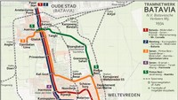 Pada tahun 1934 seluruh jaringan trem sudah dialiri listrik. Jalur 3 yang menghubungkan Senen-Pintoe Besi-Sawah Besar-Molenvliet-Asemka diperpanjang ke Djembatan Lima pada Juni 1934. Tahun-tahun berikutnya, perubahan pada jaringan trem terus dilakukan. Hanya saja tidak ada lagi perluasan jaringan. Dok. Indearchipel  