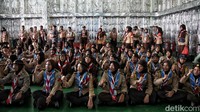 Dalam kegiatan tersebut, diikuti oleh 34 kontigen dari putera puteri martim Indonesia.