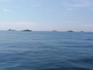 Melihat dari Dekat Patroli Keamanan Laut G20 Bali dari KRI Bima Suci