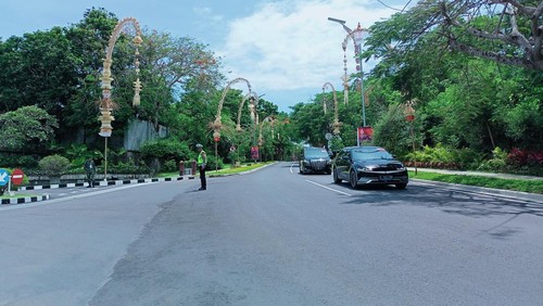 Potret kawasan Sawangan, Kelurahan Benoa, Kecamatan Kuta Selatan, Badung. Dulu terisolir, kini jadi kawasan elite pariwisata. Foto: Agus Eka Purna Negara