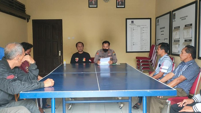 Proses restorative justice pelaku dan korban curanmor di Nglegok, Blitar