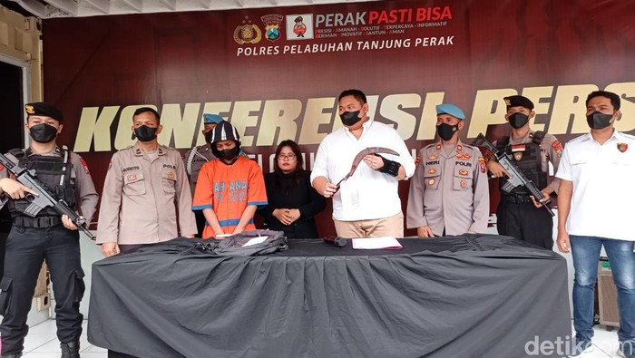 RSL, pelaku pembunuhan di Surabaya gegara tersinggung ucapan dan lirikan mata korbannya