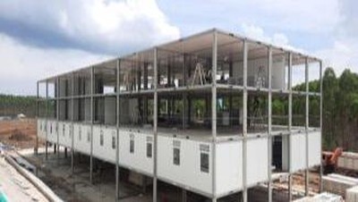 Lagi Dikebut, Begini Penampakan Rumah Pekerja Proyek IKN