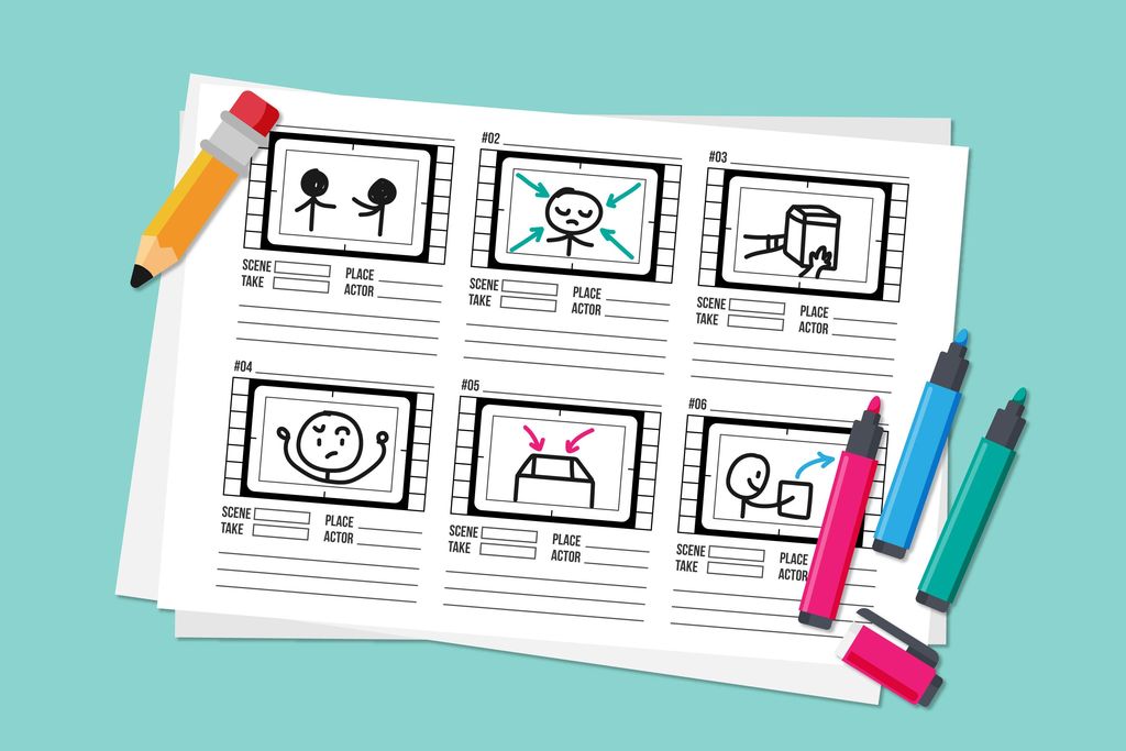 5 Contoh Storyboard Simple Dan Cara Membuatnya 