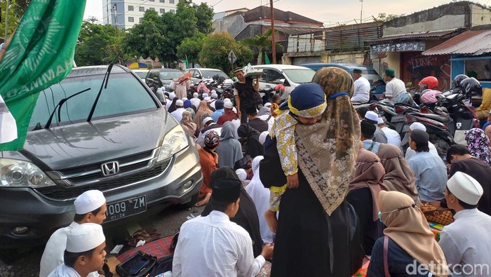 Suasana Haul Habib Ali di Solo, Rabu (16/11/2022).