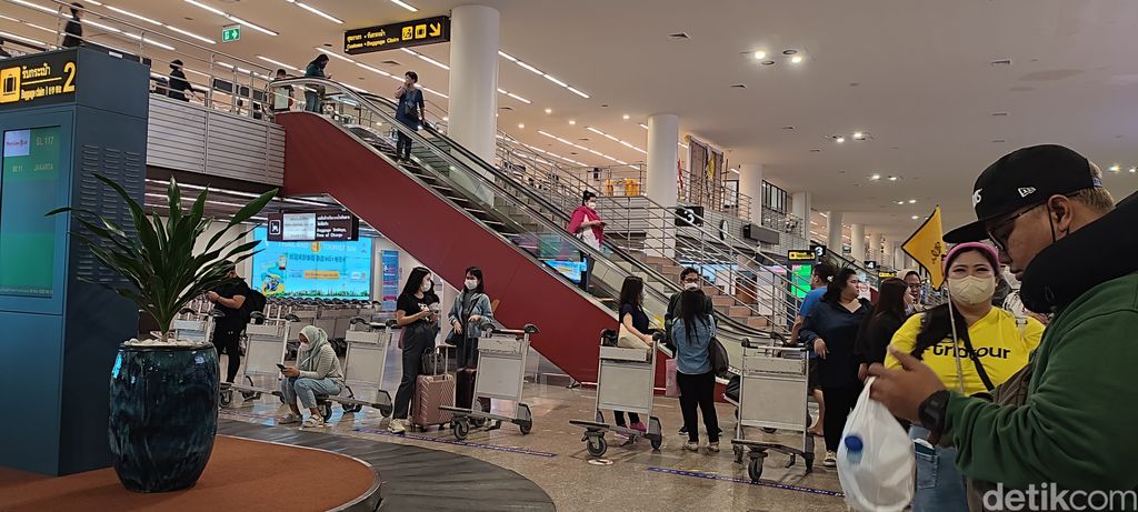 Suasana penerbangan ke Thailand, Rabu (16/11/2022)