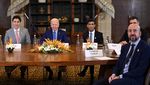 Suasana Pertemuan Darurat Joe Biden Bahas Rudal Rusia di Polandia